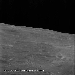 Image de la Lune prise par SMART-1. Source : ESA/SPACE-X (Space Exploration Institute)