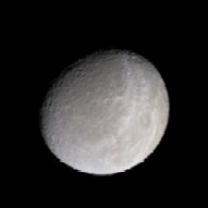 Rha, vue par Cassini. Source : NASA/JPL/Space Science Institute