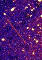 Deep Impact, vue par l'observatoire du Mont Palomar. Source : NASA - JPL - Caltech