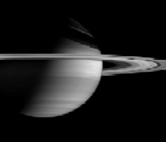 Saturne, vue par Cassini le 23 janvier 2005. Source : NASA/JPL/Space Science Institute