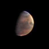 Mars, vue par Mars Express. Source : ESA